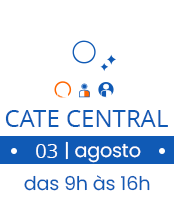 CATE CENTRAL - 03 DE AGOSTO - DAS 09H &Agrave;S 16H